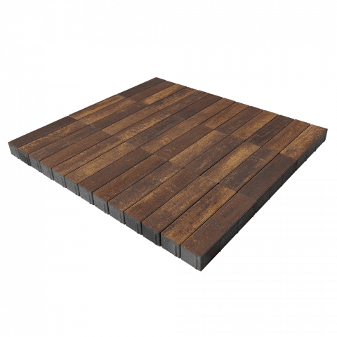 Плитка тротуарная BRAER &nbsp;игель 2.0, Color Mix 